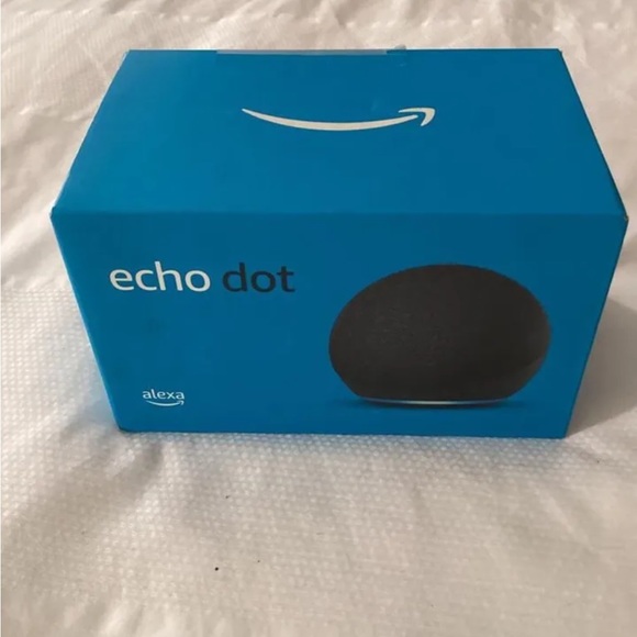 Amazon Echo Dot (4th Smart Speaker Charcoal w/ Portable - Main Image